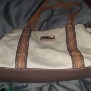 Nude brown laura scott shoulder purse